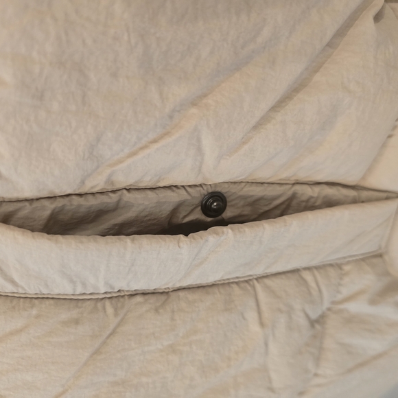 Women's Tan Puffer Vest - Picture 5 of 16